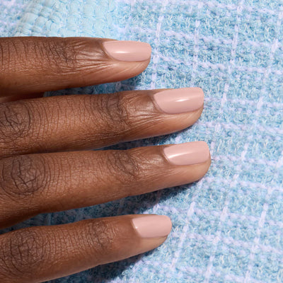 Green Natural Nail Polish in Shell Beige