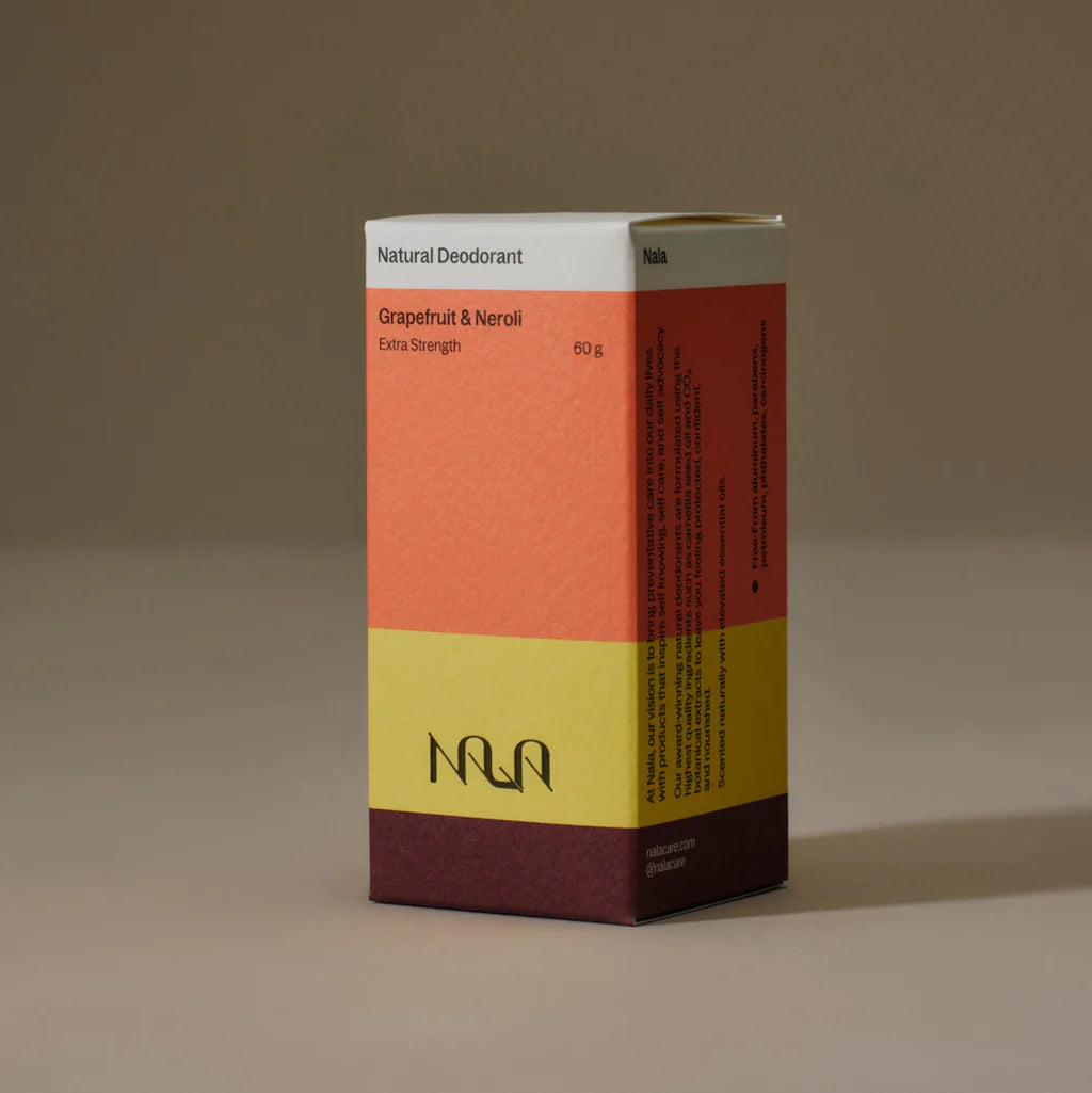 Grapefruit & Neroli Natural Deodorant - Extra Strength