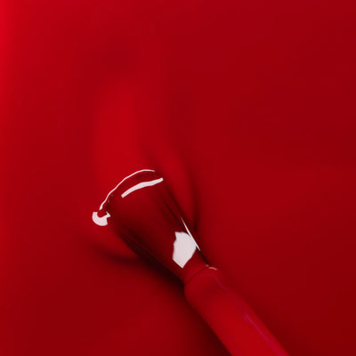 Green Natural Nail Polish in Red Cherry