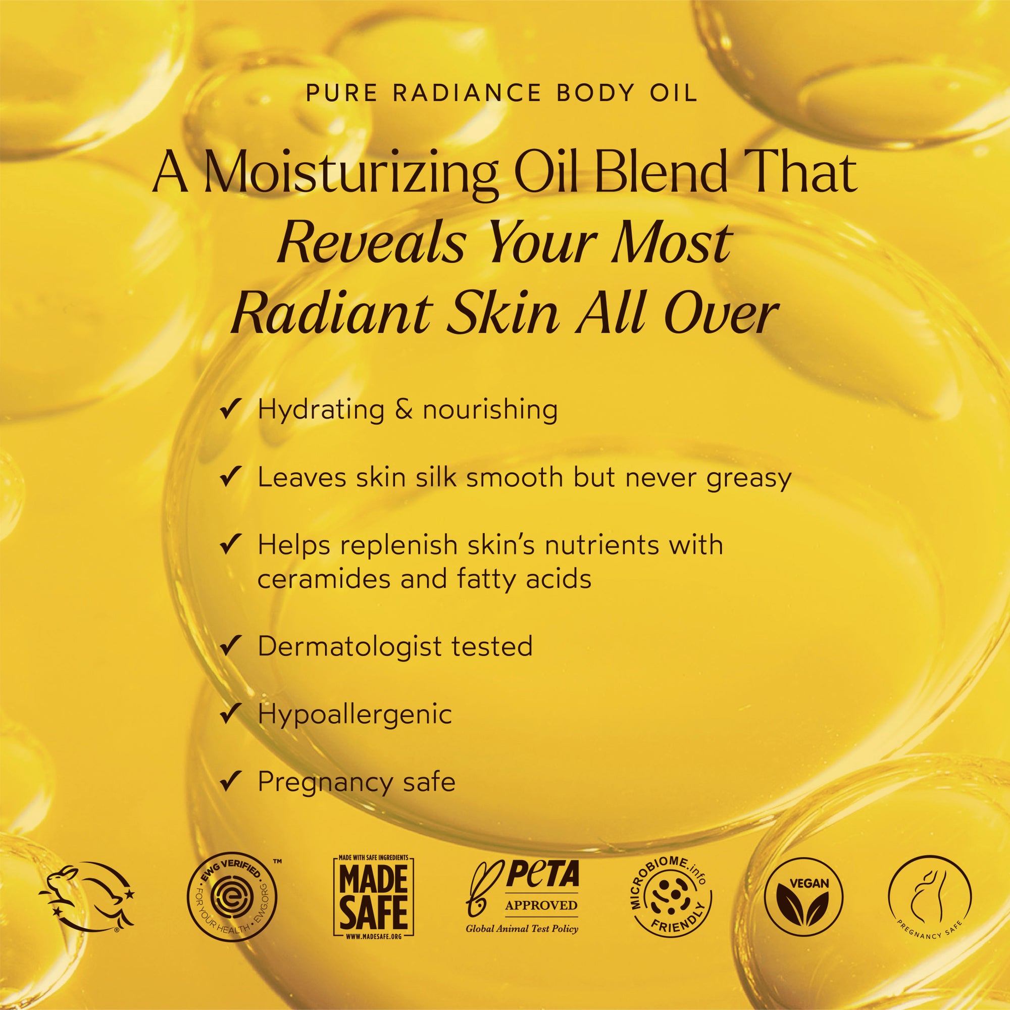 Pure Radiance Body Oil