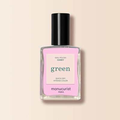 Green Natural Nail Polish in Candy