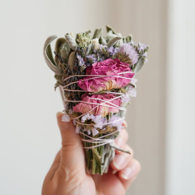 Mini Floral Sage Smudge Bundle