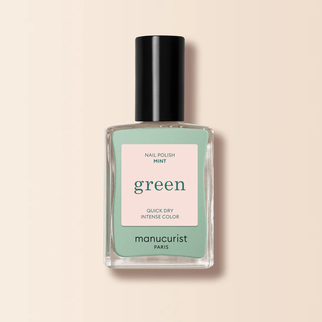 Green Natural Nail Polish in Mint