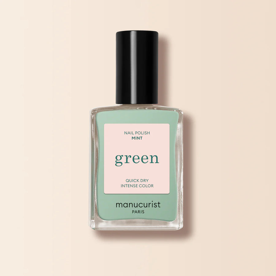 Green Natural Nail Polish in Mint