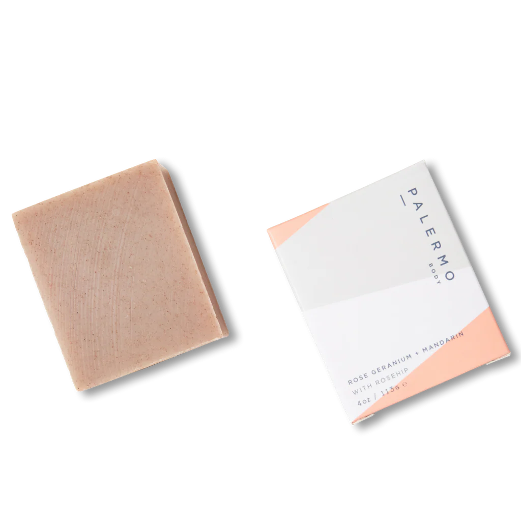 Rose Geranium + Mandarin Soap