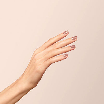 Green Natural Nail Polish in Cosmic Rose