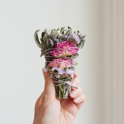 Mini Floral Sage Smudge Bundle