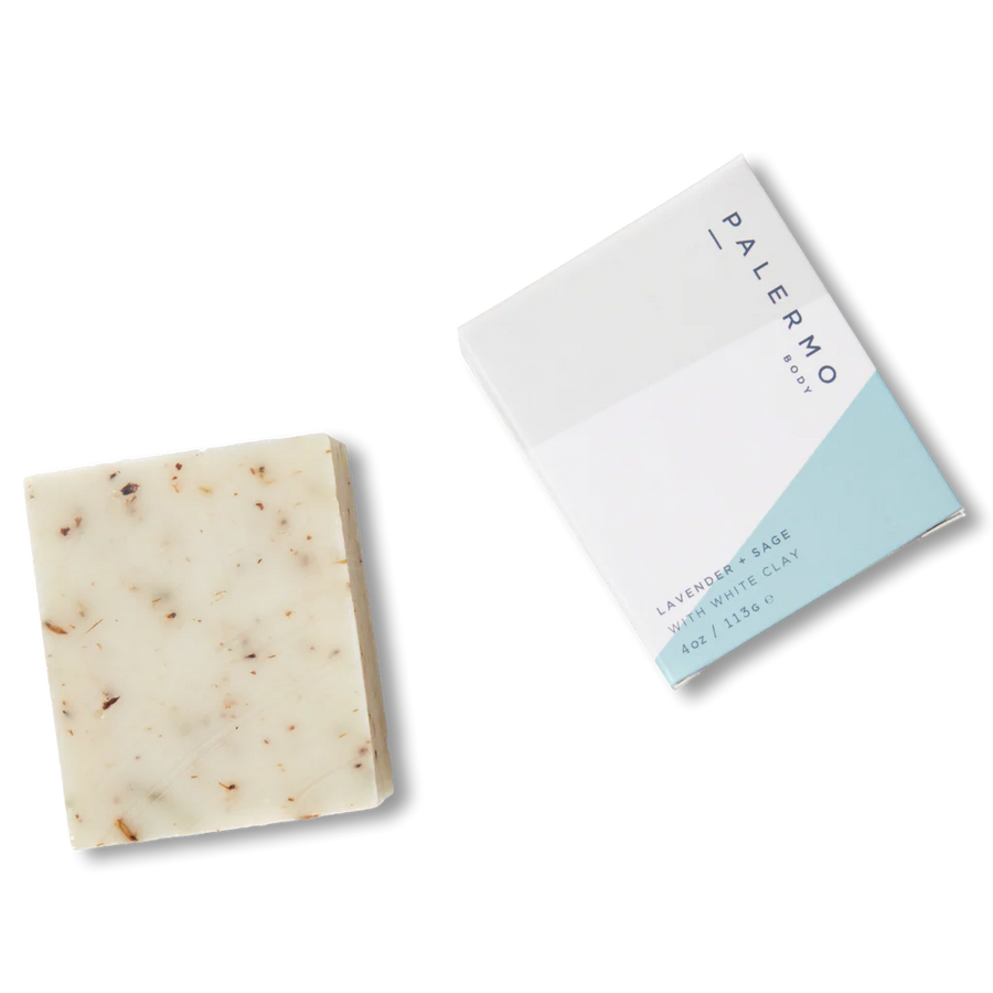 Lavender + Sage with White Clay Soap