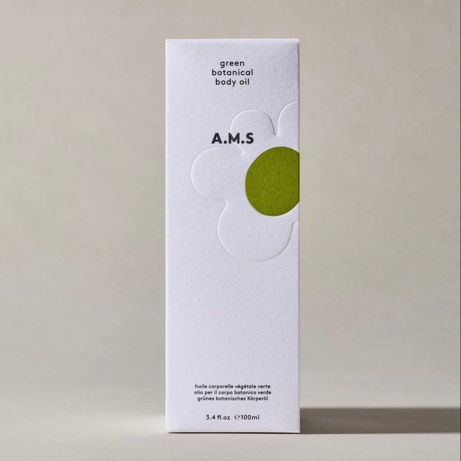 A.M.S Green Botanical Body Oil