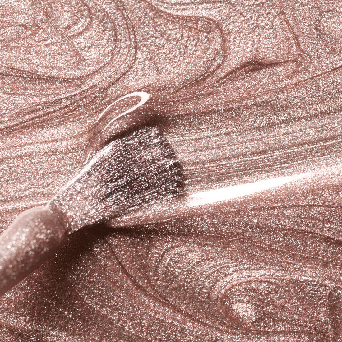 Green Natural Nail Polish in Cosmic Rose