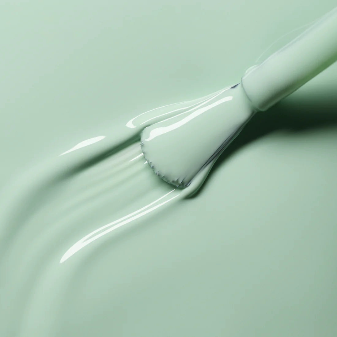 Green Natural Nail Polish in Mint