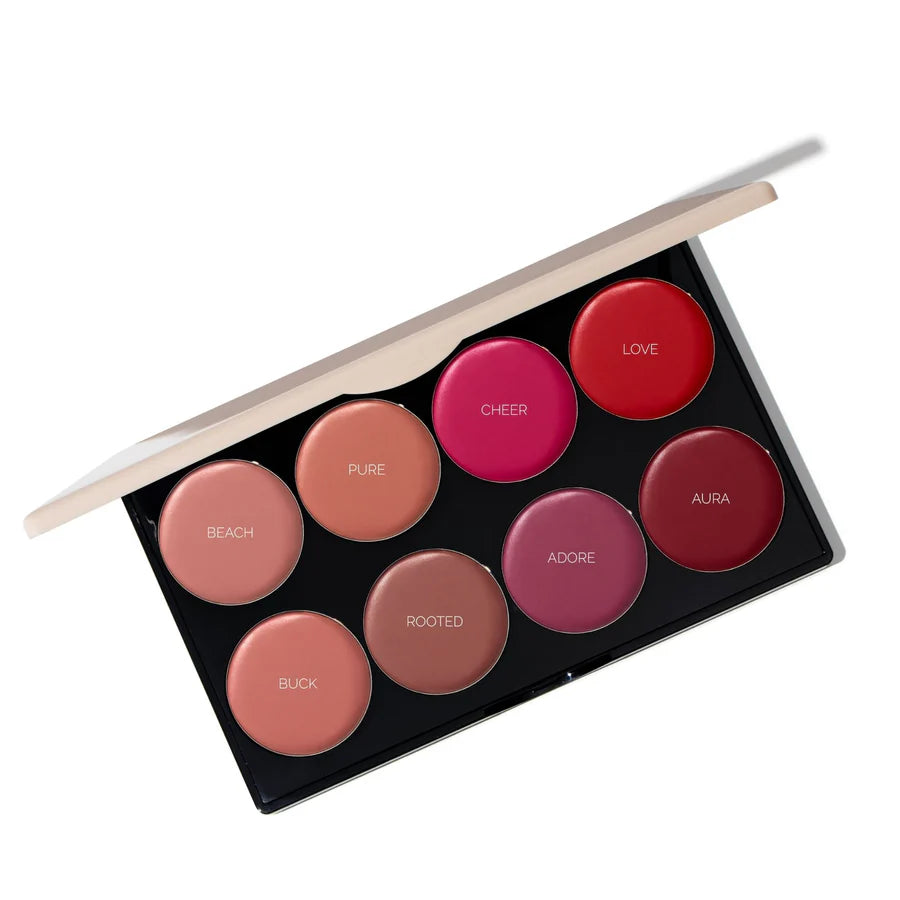 8-Shade Cream Lipstick Palette