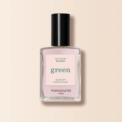 Green Natural Nail Polish in Blossom