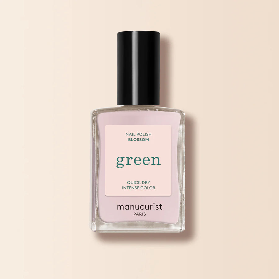 Green Natural Nail Polish in Blossom