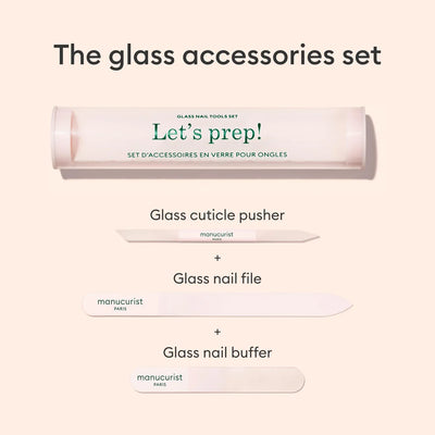 Let’s Prep! Glass Nail Accessory Trio