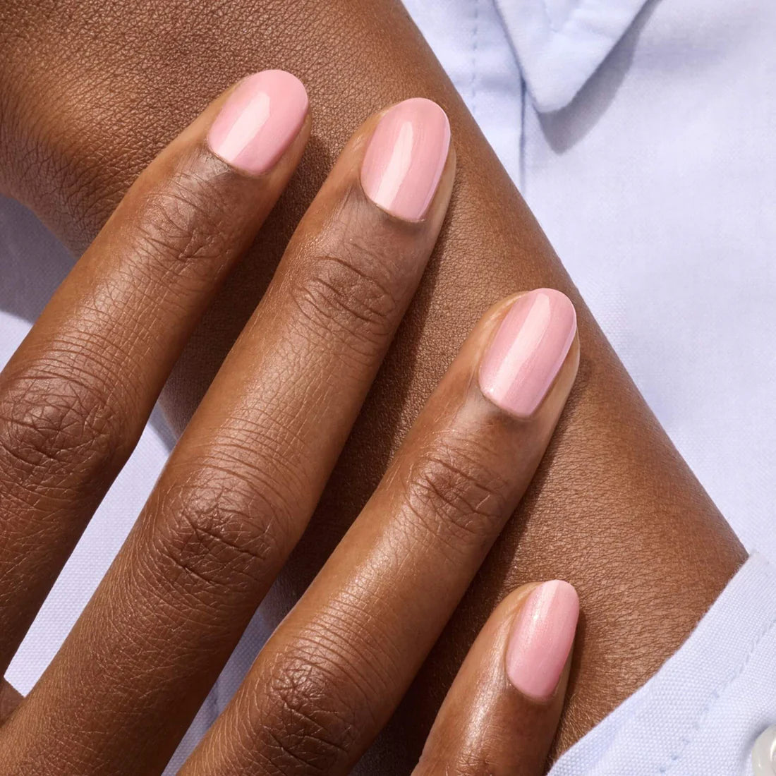 Green Natural Nail Polish in Satin