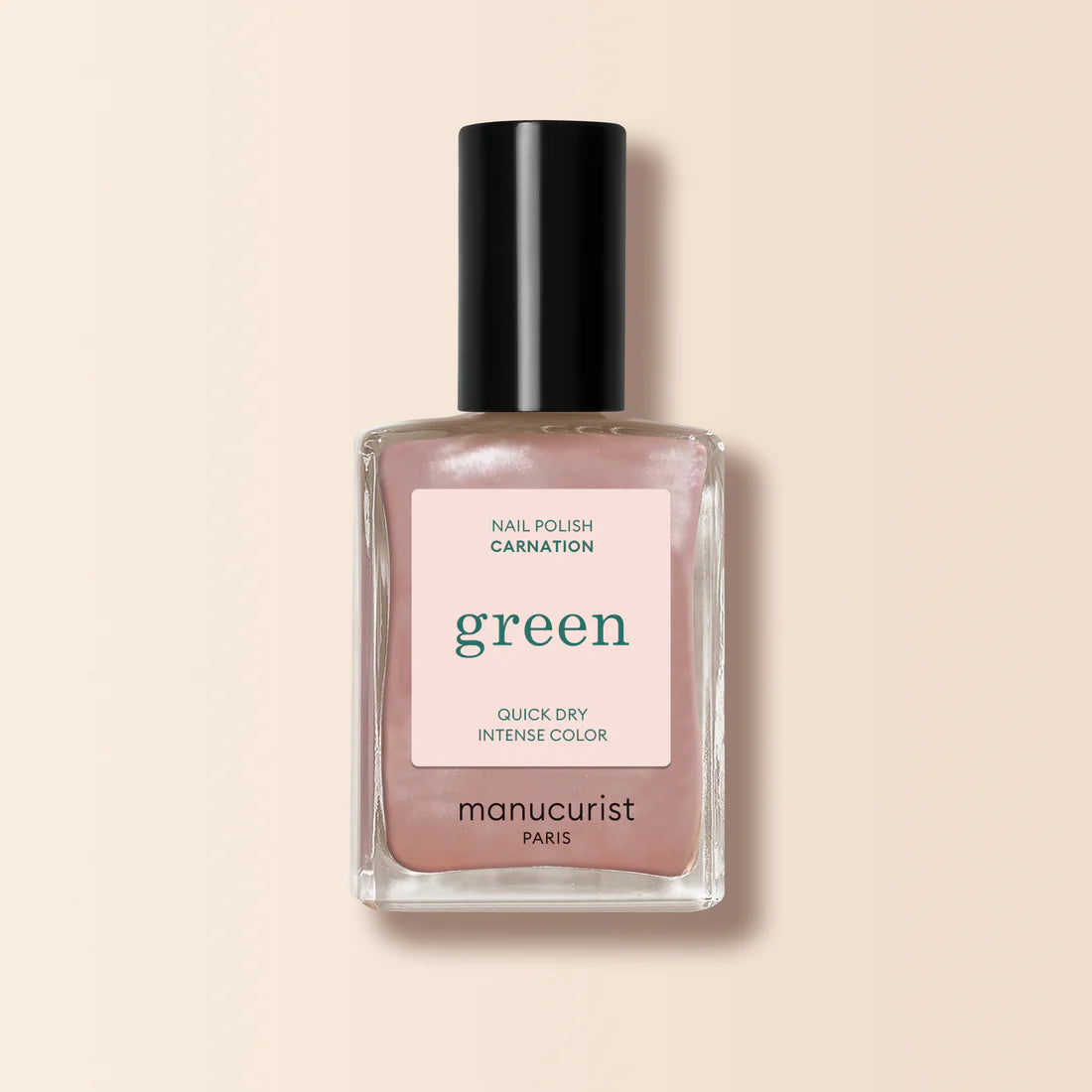 Green Natural Nail Polish in Carnation