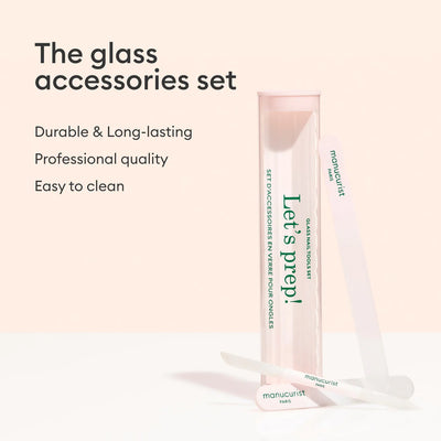 Let’s Prep! Glass Nail Accessory Trio