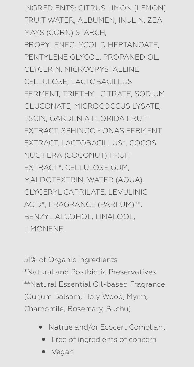 Plasma - Draining & Tightening Mask