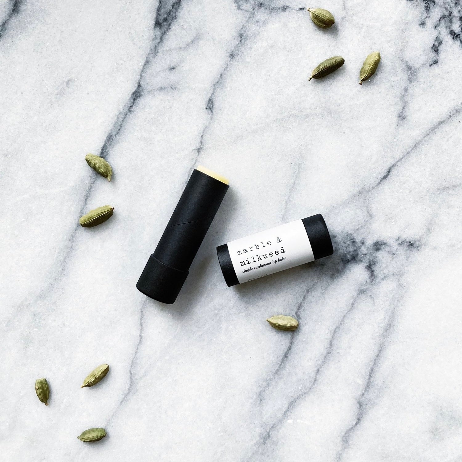 Simple Cardamom Lip Balm