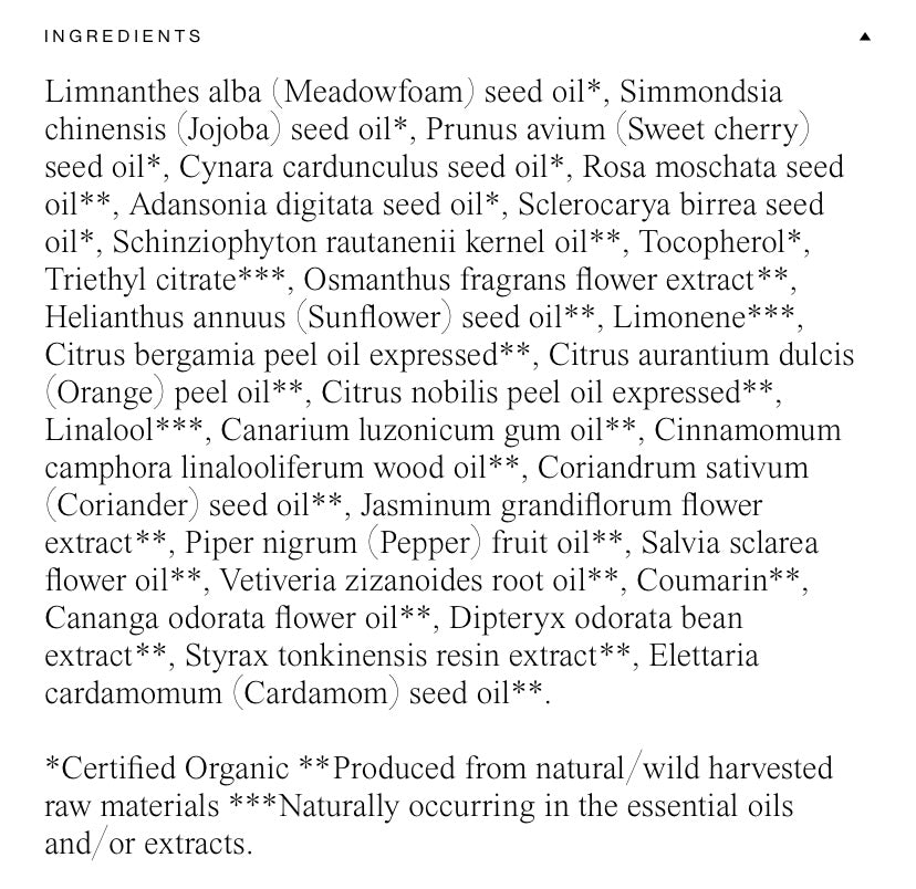 Armonia Botanical Face Oil