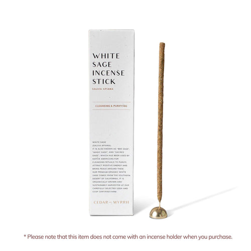 White Sage Hand-Rolled Incense Stick