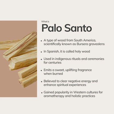 Palo Santo Hand-Rolled Incense Stick | 7 sticks