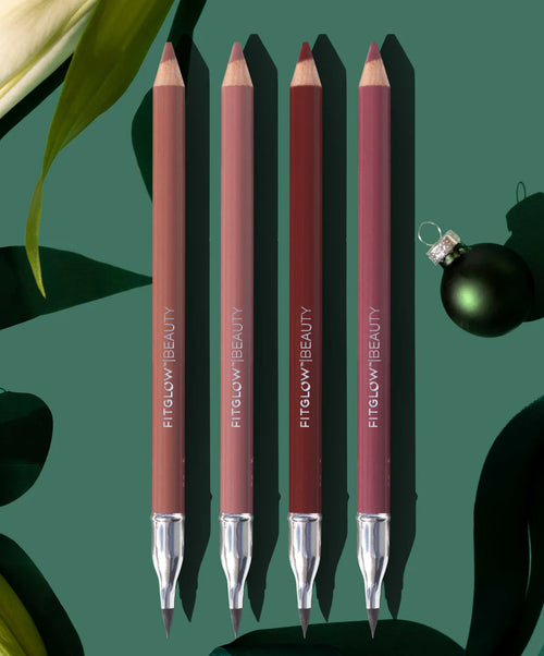 Naturally Nude Vegan Lip Liner 4-Piece Set