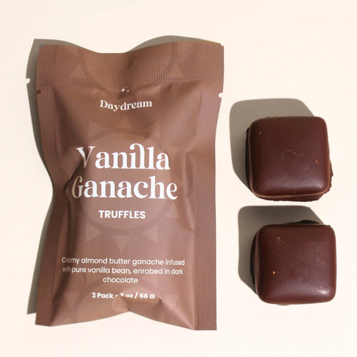 Vanilla Almond Ganache Truffles