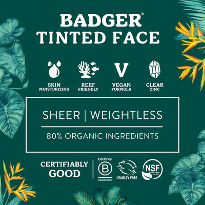 Tinted Face Mineral Sunscreen - SPF 40