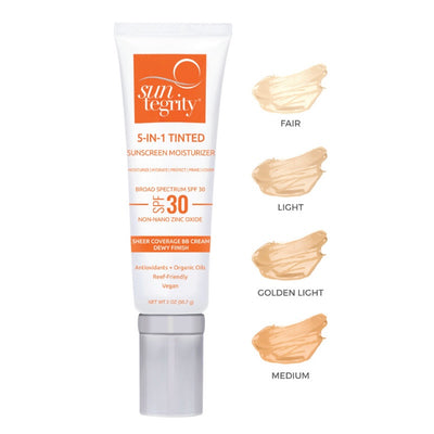 5-in-1 Tinted Sunscreen Moisturizer SPF 30