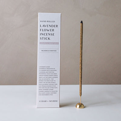 Lavender Hand-Rolled Incense Stick