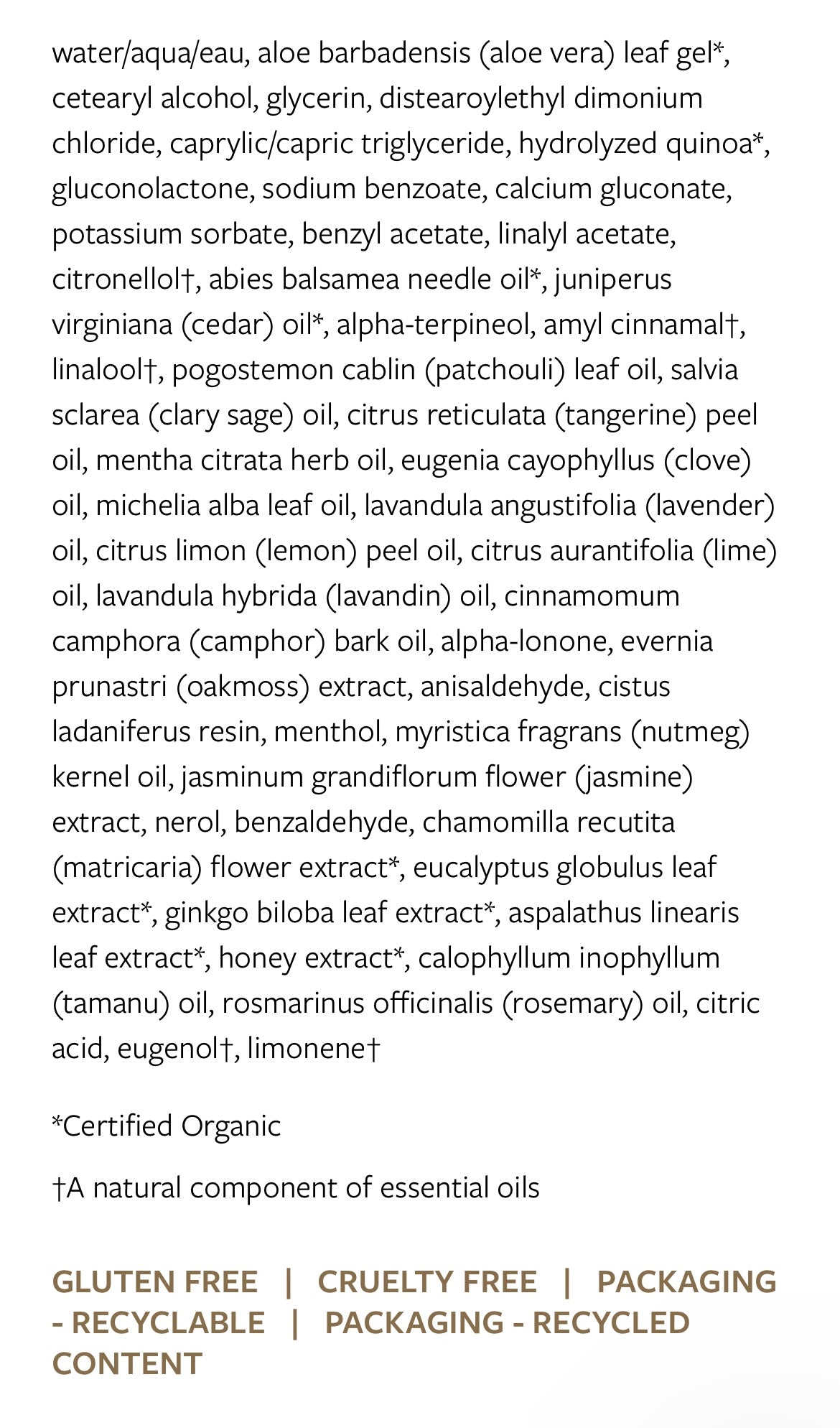 Sweet Spirit Leave In Conditioner